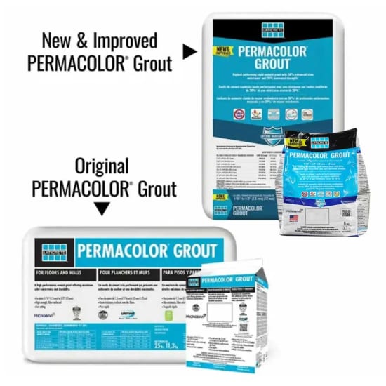 Laticrete New & Improved PERMACOLOR Grout